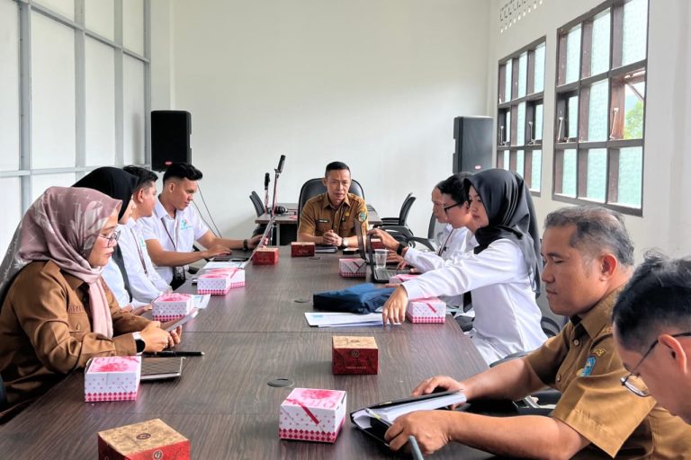 Tingkatkan Indeks Pembangunan Statistik, Diskominfo Kerinci Gelar Rapat Evaluasi EPSS Bersama BPS Kerinci