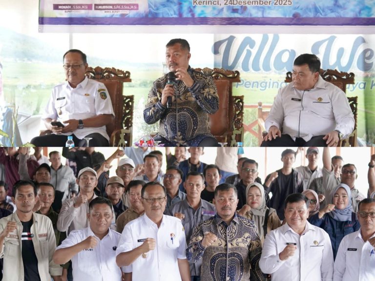 Gathering Media 2025, Bupati dan Wakil Bupati Kerinci Ajak Media Kawal Pembangunan Daerah